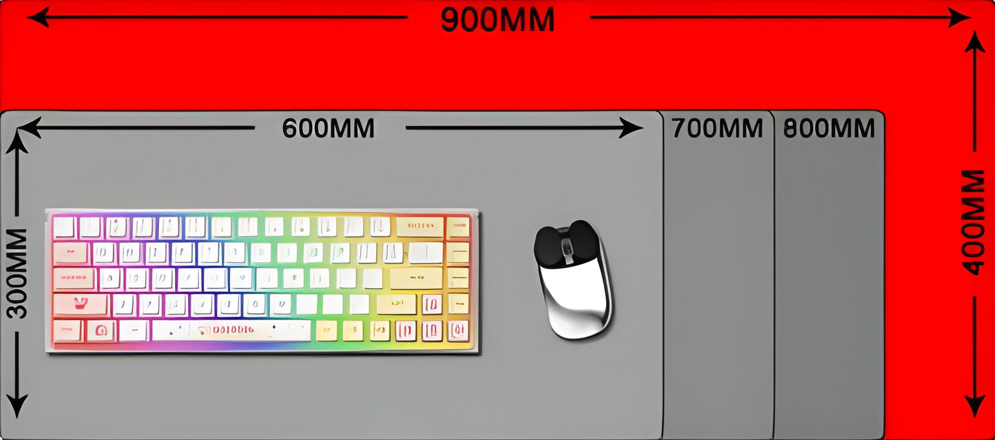 Tapis De Souris XXL à Contour Topographique