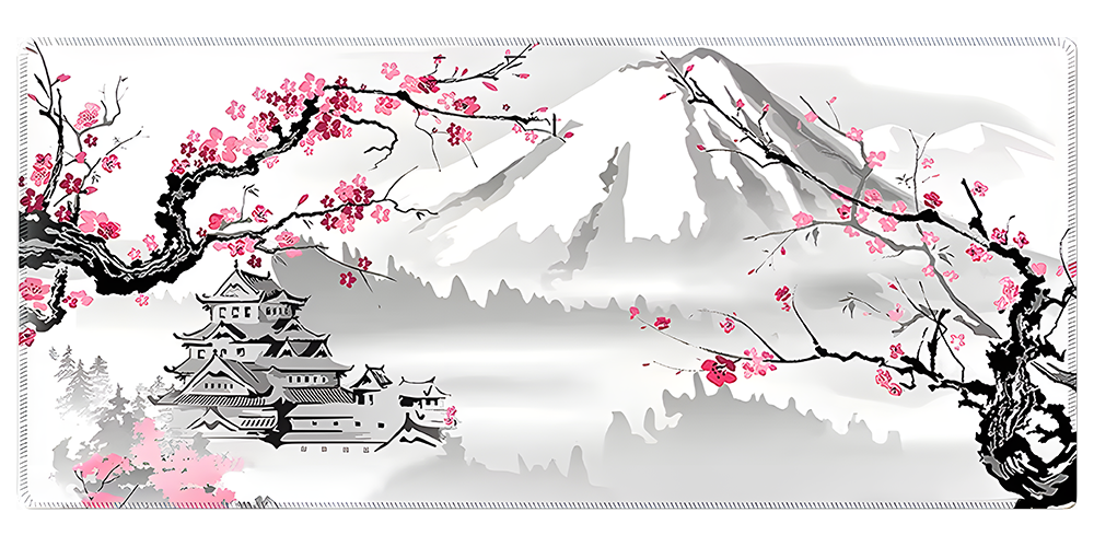 Tapis De Souris XXL Japonais Sakura