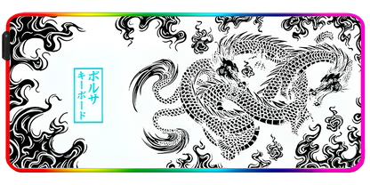 Tapis De Souris XXL Dragon Japonais RGB